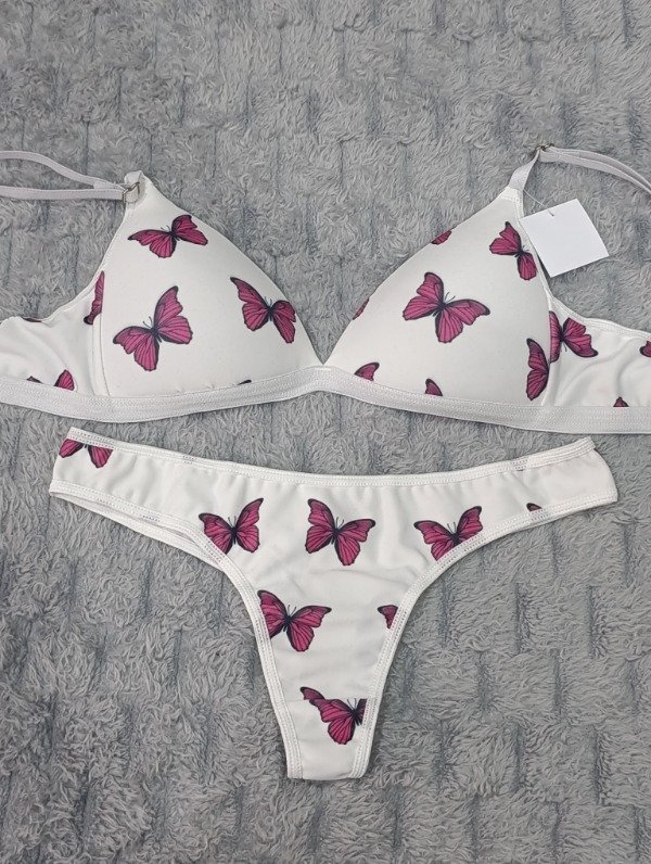 Producto - Conjunto butterfly white