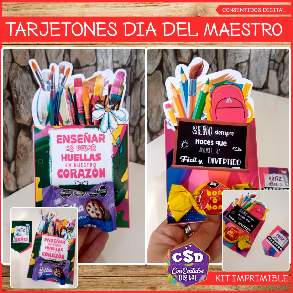 Producto - TARJETONES DÍA DEL MAESTRO