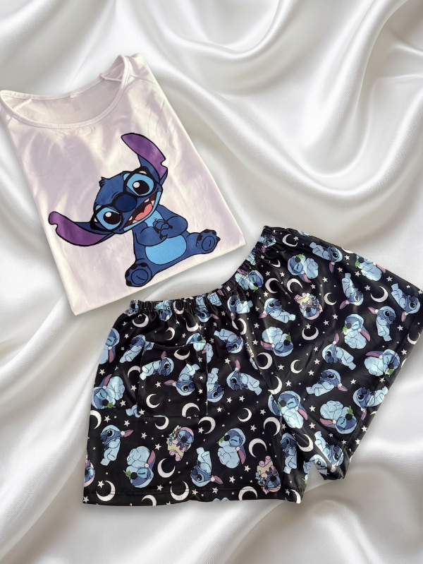 Producto - Pijama Corto Stitch ZZZ