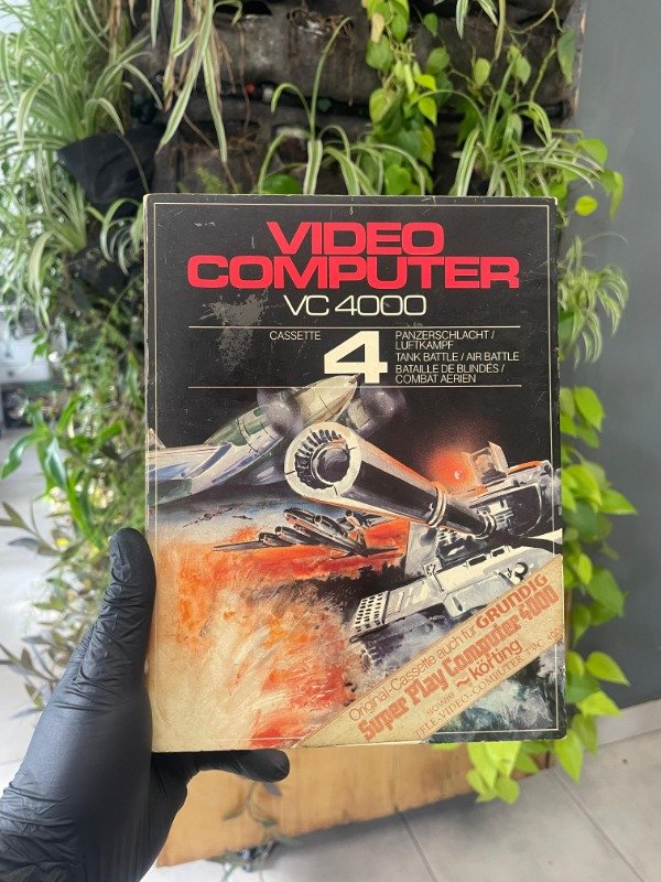 Producto - Cassette 4 Video Computer Vc 4000 Interton Electronic