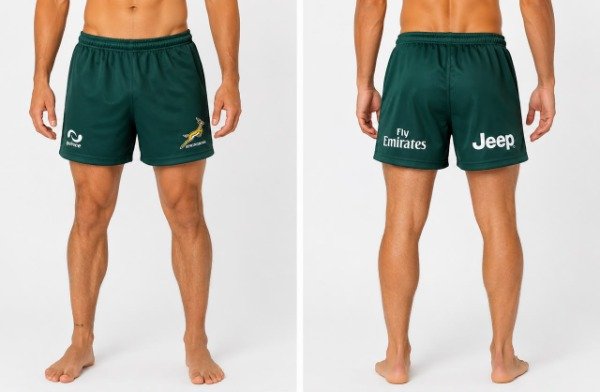 Producto - SHORT-SPRINGBOKS VERDE-QUINCE