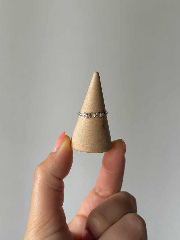 Producto - Anillo tres círculos 17 mm