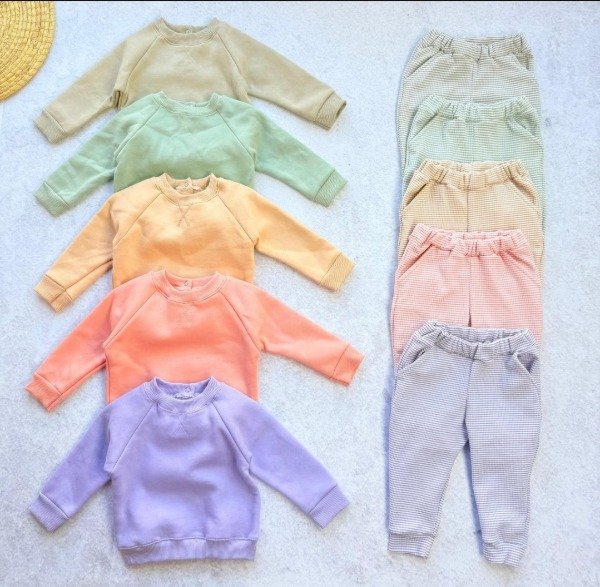 Producto - Conjunto Indigo raya pequeña