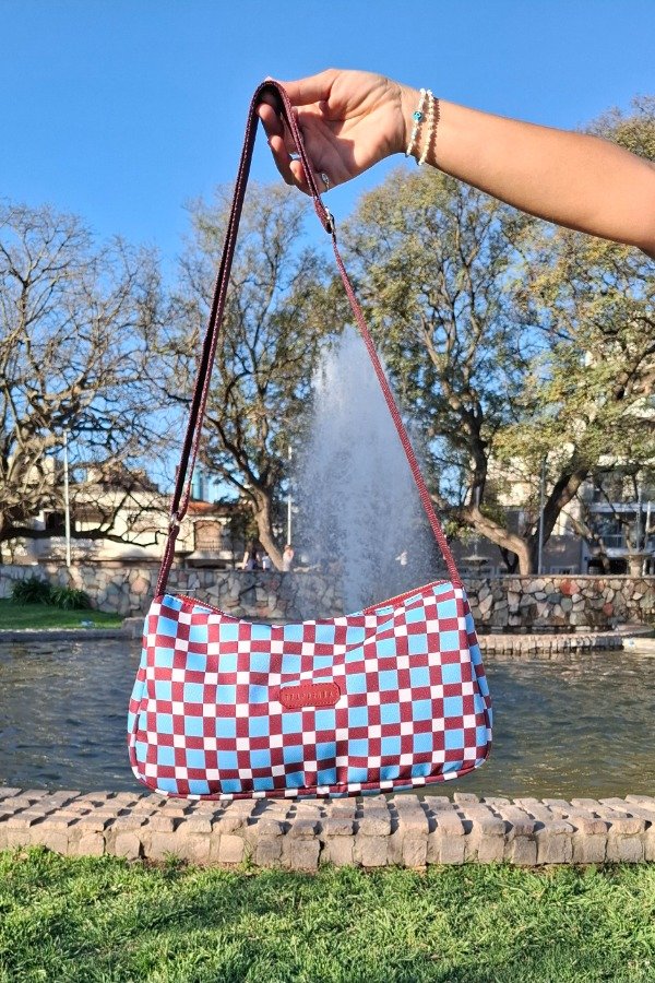 Producto - Bandolera cuadrille celeste