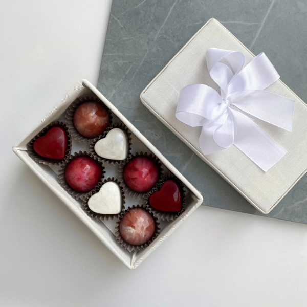 Producto - Caja deluxe blanca 8 piezas