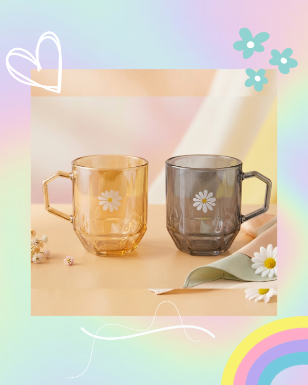 Producto - Taza Vidrio Margarita Rombo