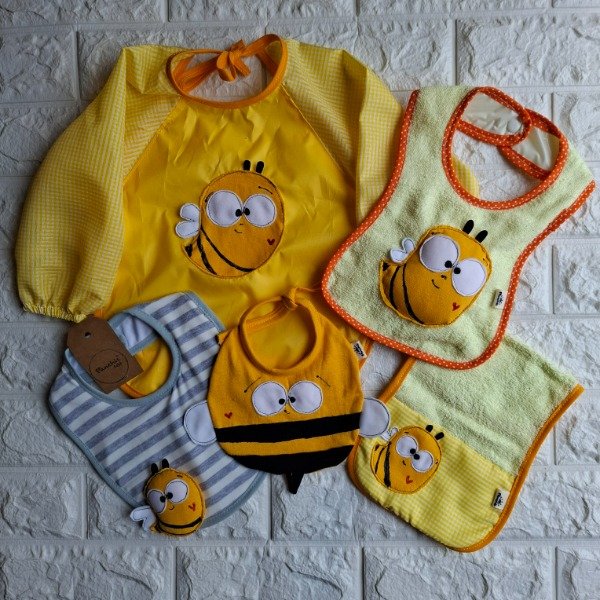 Producto - Combo baberos - 5 piezas