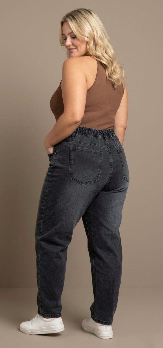 Producto - Jeans mom localizado, rígido - 1