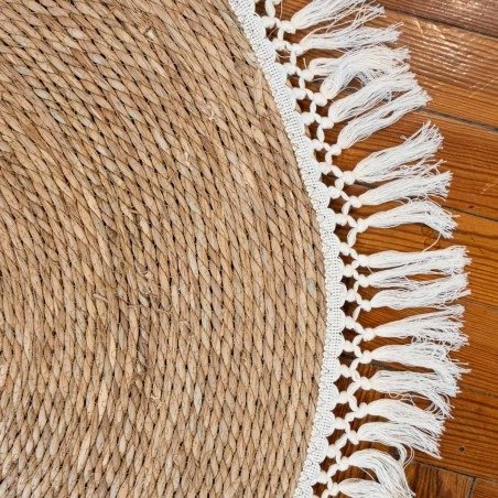 Producto - ALFOMBRA CIRCULAR CON FLECOS - 1
