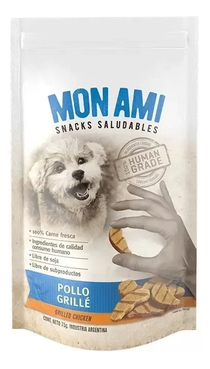Producto - MON AMI SNACK 75 GR POLLO GRILLE