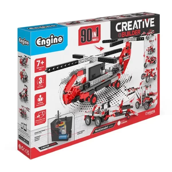 Producto - Engino Playset 50cm Creative Builder 90 Modelos Para Armar