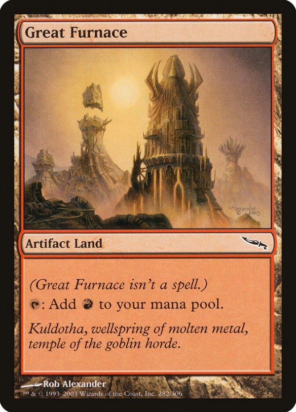 Producto - Great Furnace #282  Mirrodin