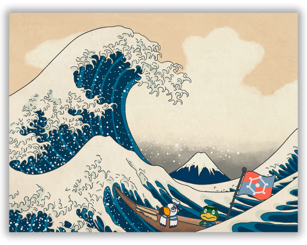 Producto - La Gran Ola ft Animal Crossing