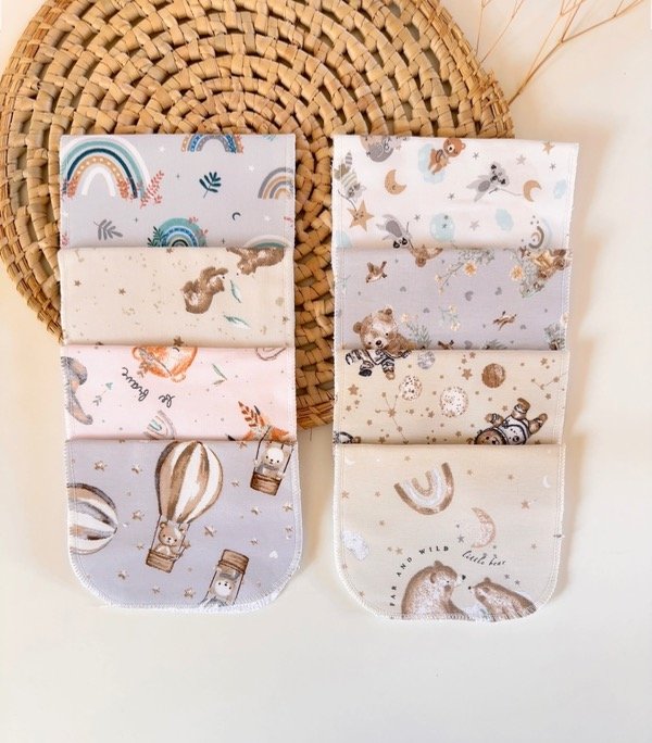 Producto - Babitas dobles,  toalla + Gabardina. UNIDAD