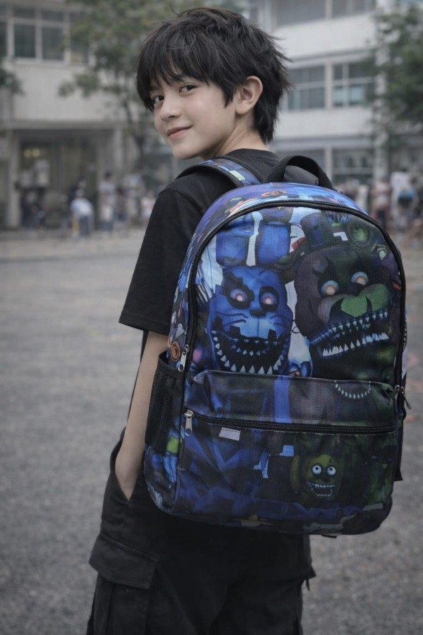 Producto - Mochila Five Nights at Freddy's con Cartuchera