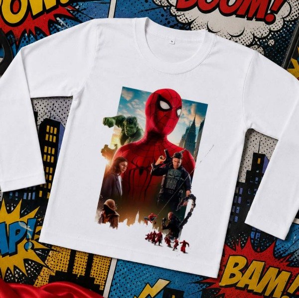 Producto - Remeras mangas largas Spiderman - 0
