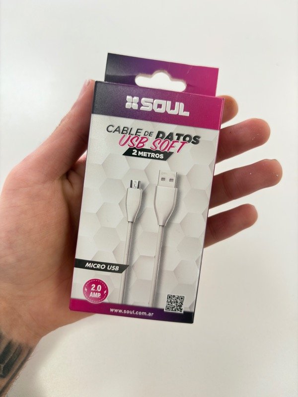 Producto - CABLE MICRO USB 2M SOUL