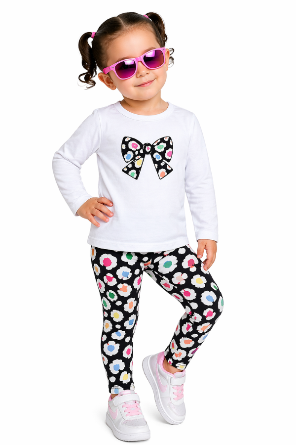 Producto - Conjunto Moño Print Negro