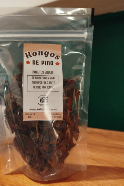 Producto - hongos de pino Boletus Chile 50g