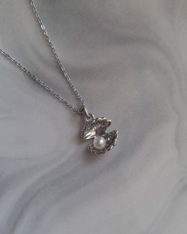 Producto - Collar Oceana Plateado