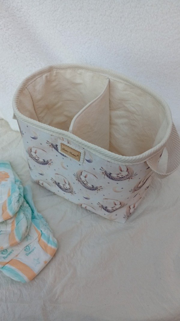 Producto - CONTENEDOR PAÑALERO Conejito en Luna - 1
