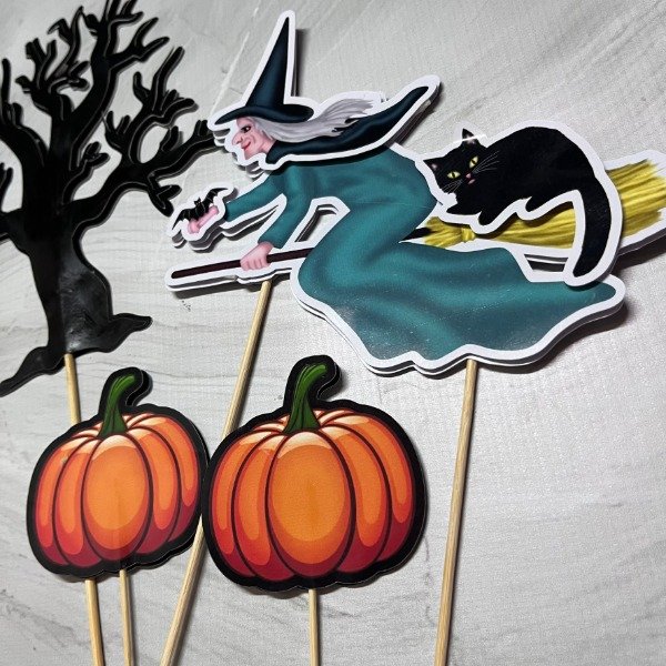 Producto - 3D Caketopper Halloween