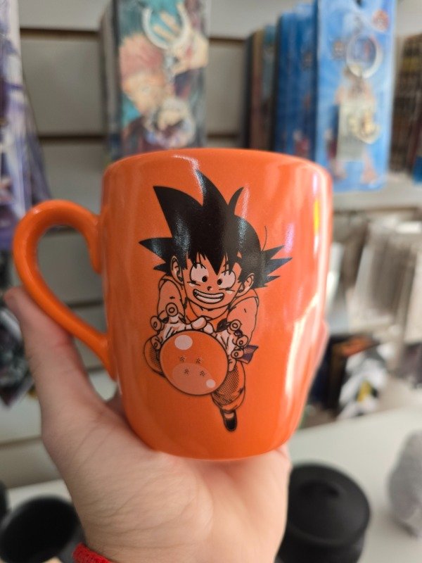 Producto - Taza Goku kid naranja