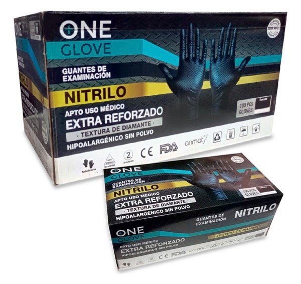 Producto - Guantes de nitrilo extra reforzados