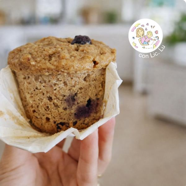 Producto - MUFFINS de arándanos-  by Lic. Lu Kloster