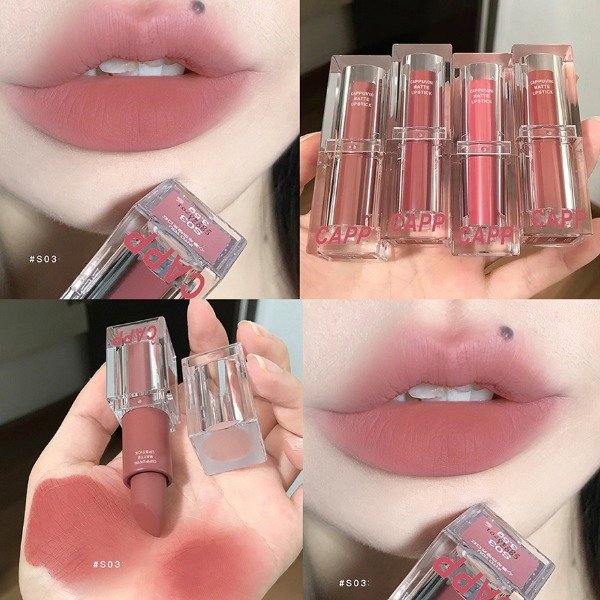 Producto - Labial en barra VELVET LARGA DURACION Cappuvini
