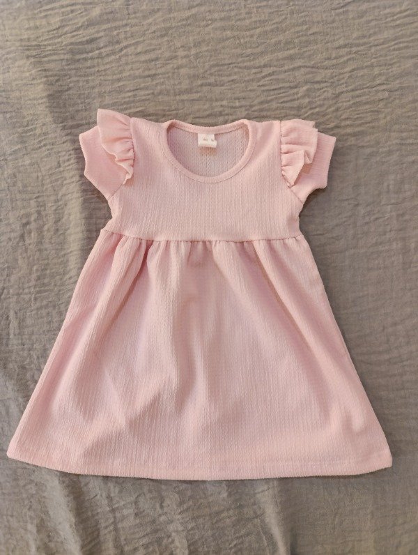 Producto - TALLE 6-9 MESES - Vestido hawai - Rosa bebé