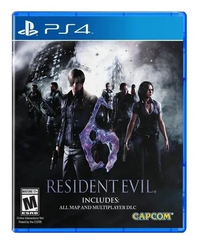 Producto - juego resident evil 6 PS4 (usado)