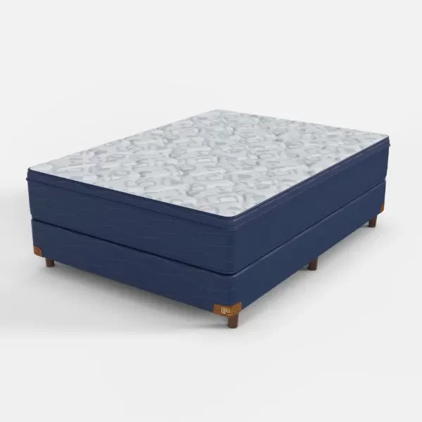 Producto - Conjunto de Resorte Onix con Euro Pillow - Queen