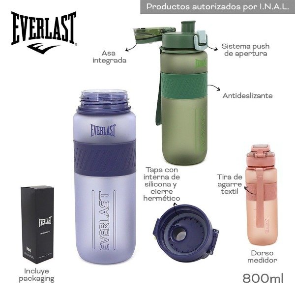 Producto - BOTELLA EVERLAST 800 ML COD 30419