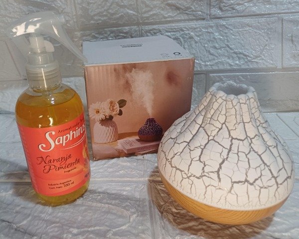 Producto - Humidificador volcan Blanco
