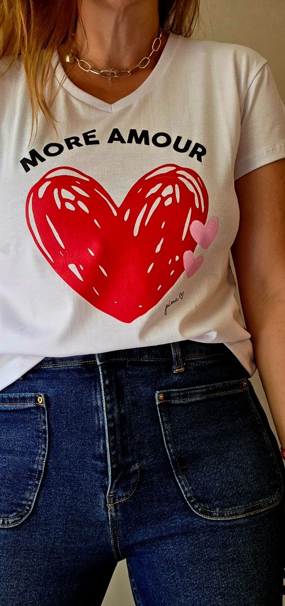 Producto - Remera doble corazon