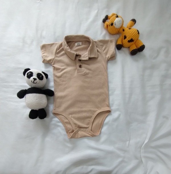 Producto - BODY CHOMBA BEIGE 18M