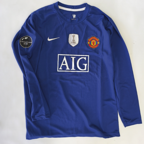Producto - CAMISETA MAN UNITED SUPLENTE RETRO 07-08 (PERSONALIZABLE) - 1
