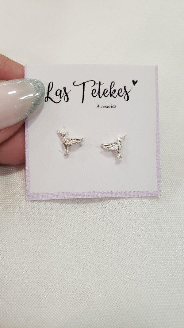 Producto - Aros colibrí mini