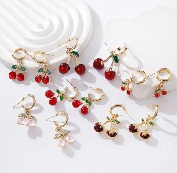 Producto - aritos argolla cherry