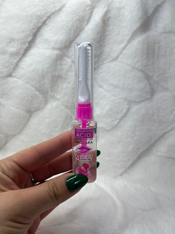 Producto - Máscara de pestañas transparente ácido hialuronico