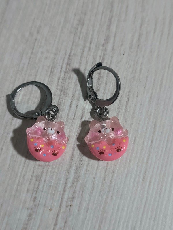 Producto - Aros gatito dona