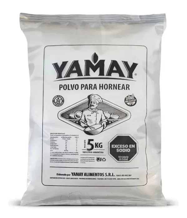 Producto - Polvo de hornear x5kg Yamay