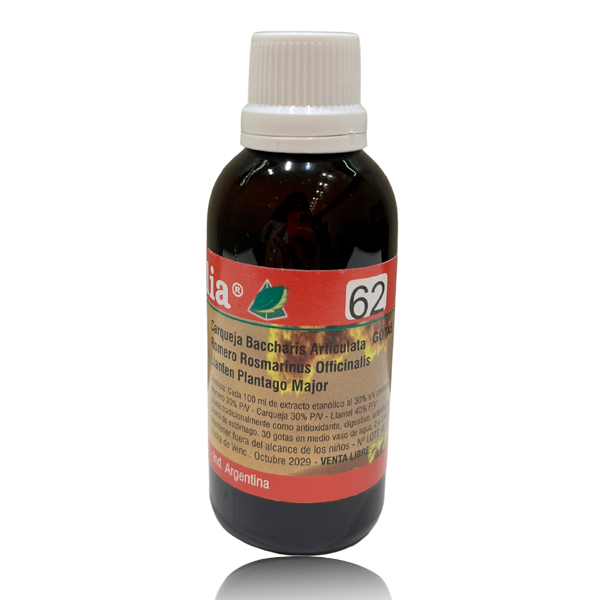 Producto - N62: Carqueja, Romero, Llanten - Naturalia