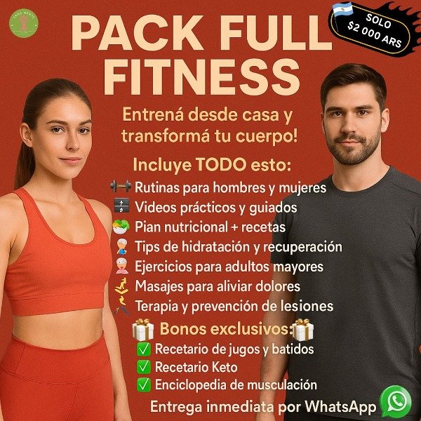 Producto - PACK FULL FITNESS