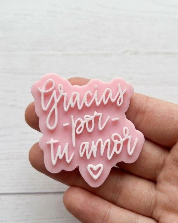 Producto - Sello ''Gracias por tu amor''