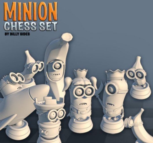 Producto - Set de Ajedrez Minions