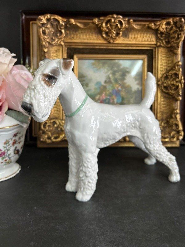Producto - Perro Porcelana Rosenthal - IMPECABLE