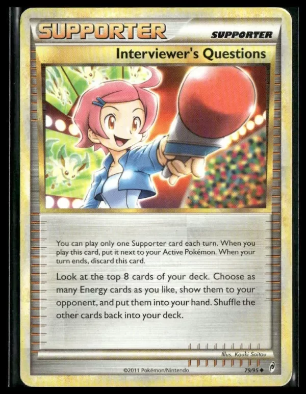 Producto - Interviewer's Questions #79/95 Call of Legends Pokemon MP