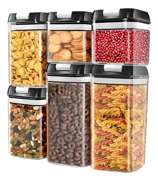 Producto - SET X6 CONTENEDORES HERMETICOS - FOOD